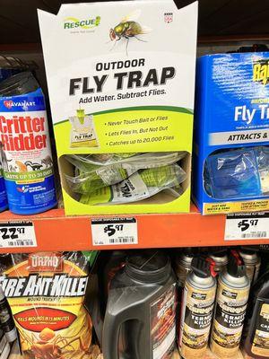 This fly trap is great