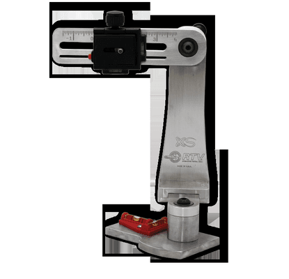 Image of our tripod mount for camera. This allows perfect alignment of the photos for our virtual tour software!