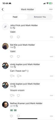 Illegal Venmo payments taken by employee