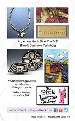 Wisconsin Art Guide Ad