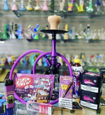 20-30%withe hookah's