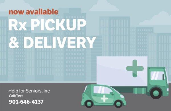 Pick up and deliver your prescriptions