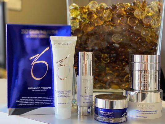 We carry the luxurious Zo Skin Health.