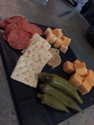 "Redneck" Cheese Plate