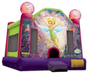 Tinkerbell Bounce House, a favorite among little girls