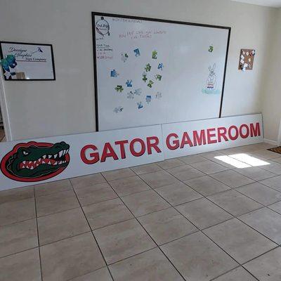 Gameroom sign