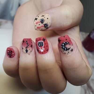 Blackberry Nails