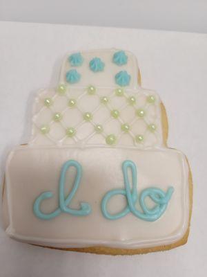 Wedding Cake Sugar  Cookie