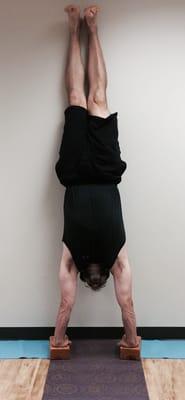 Adho Muhka Vrksasana ( Arm Balance) working on it!