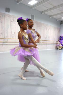 Principal Dancer, Yesenia, with Apprentice Dancer, Sarai