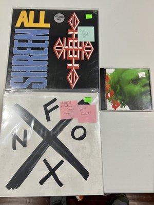 All(1993) still sealed vinyl 10", NOFX(2013) still sealed vinyl 10", Samiam(1993) used cd.