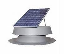 Natural Light Solar Attic Fans