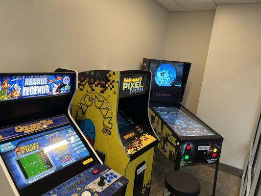 Free-Play Arcade!