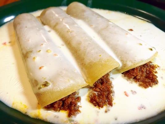 Ground beef enchiladas