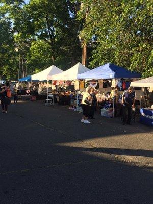 Some vendors at the festival