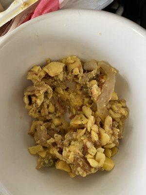 5 teaspoons of ackee for $9