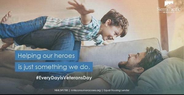 We celebrate our veterans ever day! Contact us to learn how we give back to our veterans.