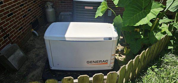 Get your Generator installed today.