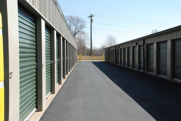 Regular Units Available 5x10 - 10x20  Paved Driveways, Video Surveillance