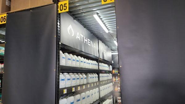 Always fully stocked on Athena Nutrients!