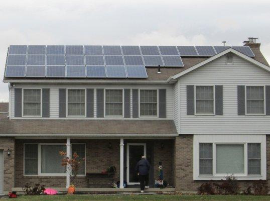 Rivertown Energy solar installation