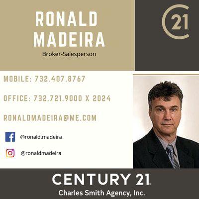 Meet REALTOR Ronald Madeira