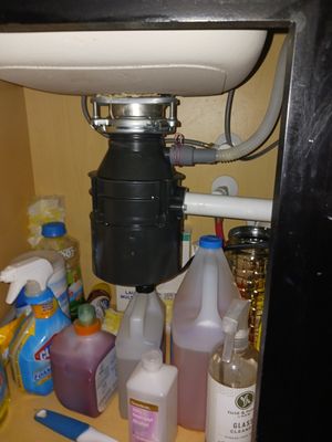 New garbage disposal