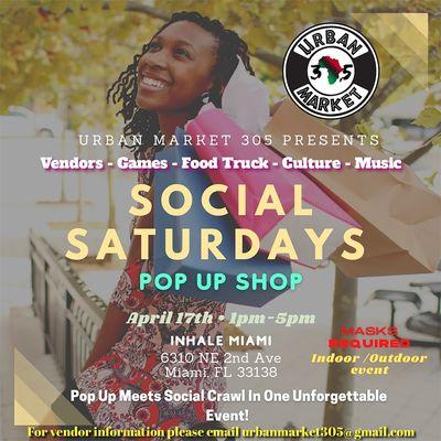 Social Saturday April 17th