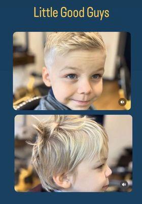 Kids haircuts- The Little Good Guys