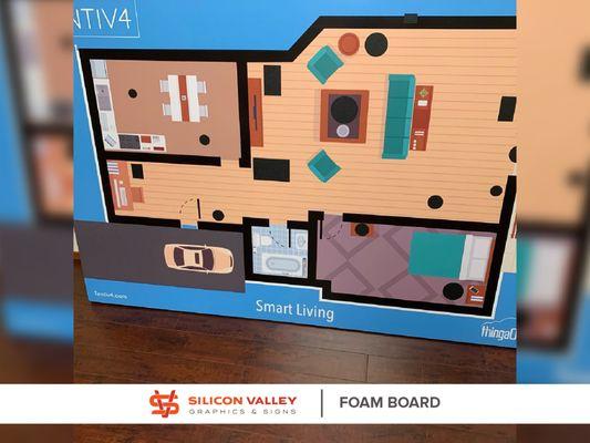 Utilize foam board posters to elevate your display and presentation