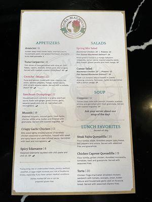 Food Menu