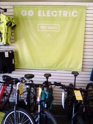 Go electric at yucaipa bike center