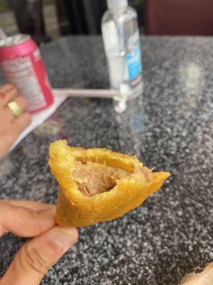 Empanada ; very tasty