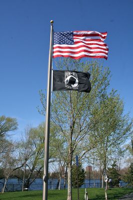 Battle-Tough® American & POW Flags