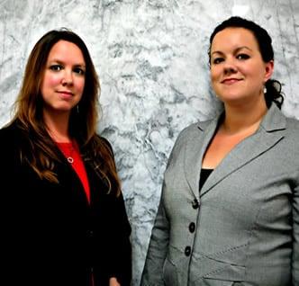 Shannon Moreau and Arianna Cozart of Cozart Moreau Law in Wenatchee, WA