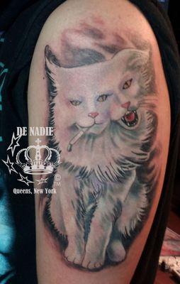 Cat tattoo