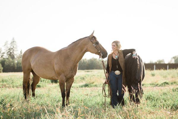 Photo of Katherine Merck by Jeni Jo Photography taken at the Spokane Equestrian Center