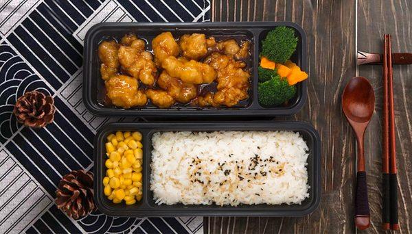 Orange Chicken Bento