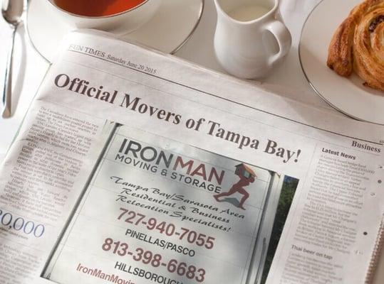 Official movers of Tampa bay