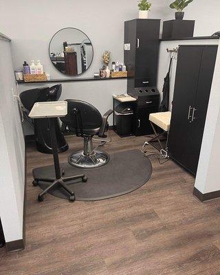 My salon space.