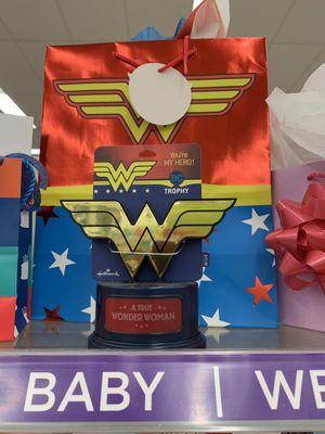 Wonder Woman award--how cute