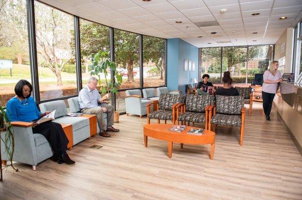 Radiotherapy Clinics of Georgia - Conyers. Lobby.