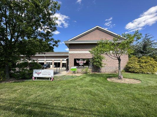 Our building on the corner of Applegarth Road and Union Valley Road.