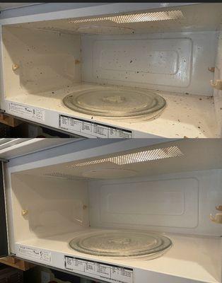 Microwave Before/After