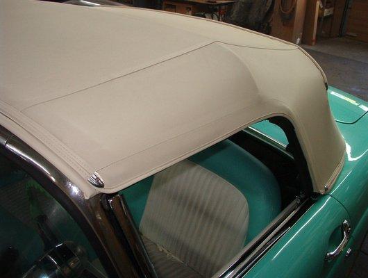 1955 Ford Thunderbird Top & Upholstery