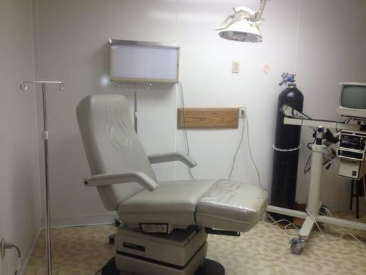 treatment room with xrays and for complete treatment