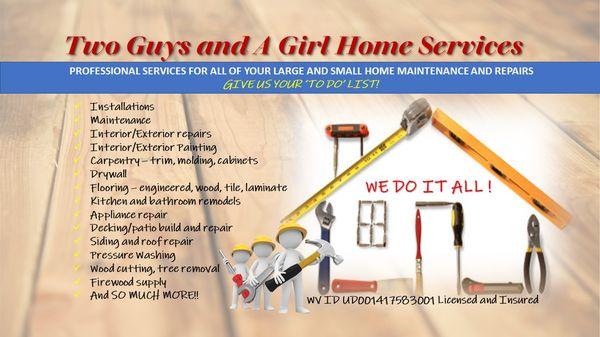 Two Guys and a Girl Home Services