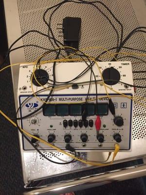 Electrical stimulation for nerve connectivity for energy!