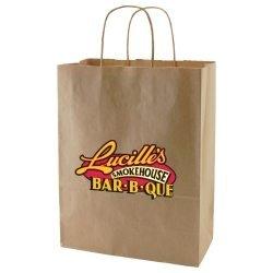 Add your logo to your paper bags to help your business stand out!