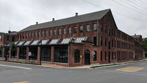 The Sound Parcel Music Showroom is located at the historic Simon Silk in Easton, PA.